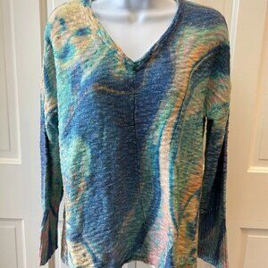 Sunset colors 100% cotton sweater